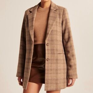 ✨ SOLD ✨ A&F Heavyweight Wool Blend Blazer Coat